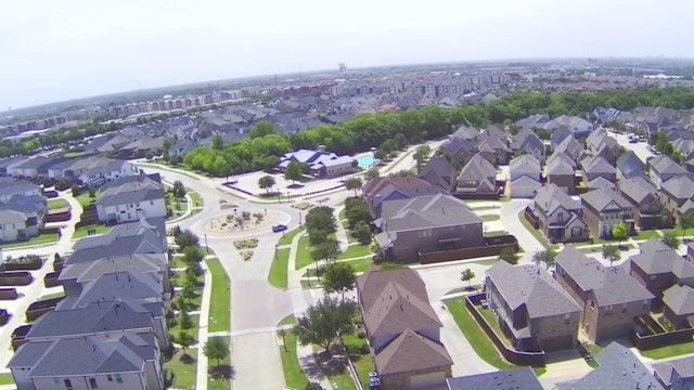 1002 Kennedy Dr, Allen, TX 75013 - aerial view of property and surrounding area with nearby suburban area