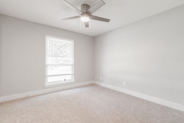 7300 Frances Ct, North Richland Hills, TX 76182 - empty room featuring healthy amount of natural light, carpet, baseboards, and a ceiling fan