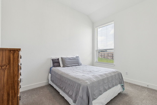 1654 Castleford Dr, Forney, TX 75126 - bedroom with carpet flooring, baseboards, and lofted ceiling