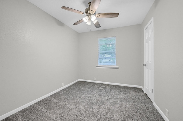 2519 N Hickory St, Sherman, TX 75092 - unfurnished room with carpet flooring, ceiling fan, and baseboards