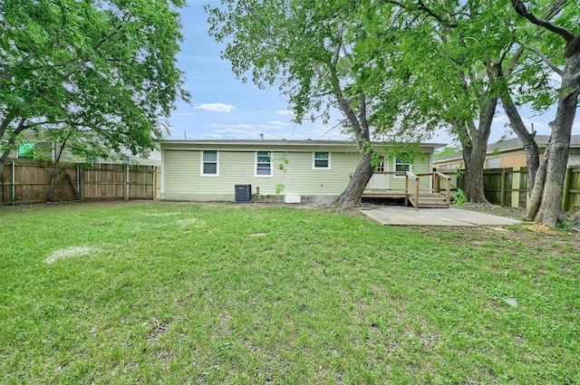 2519 N Hickory St, Sherman, TX 75092 - rear view of house featuring a patio area and cooling unit
