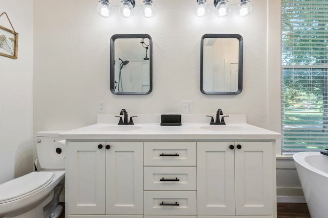 724 N Old Robinson Rd, Robinson, TX 76706 - full bathroom with toilet and double vanity