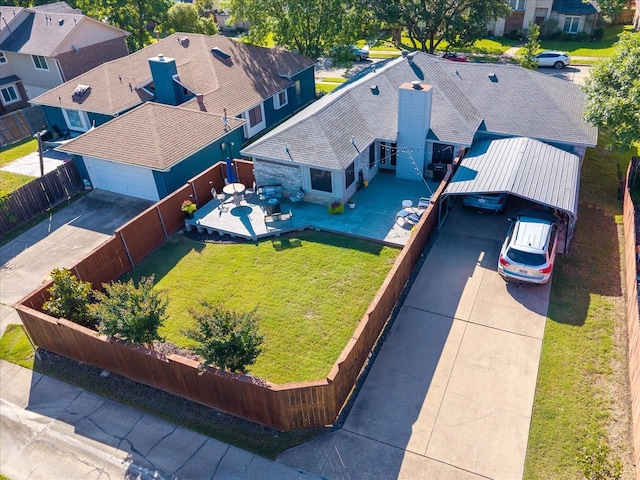 3507 Jasmine Ln, Rowlett, TX 75089 - aerial view of residential area