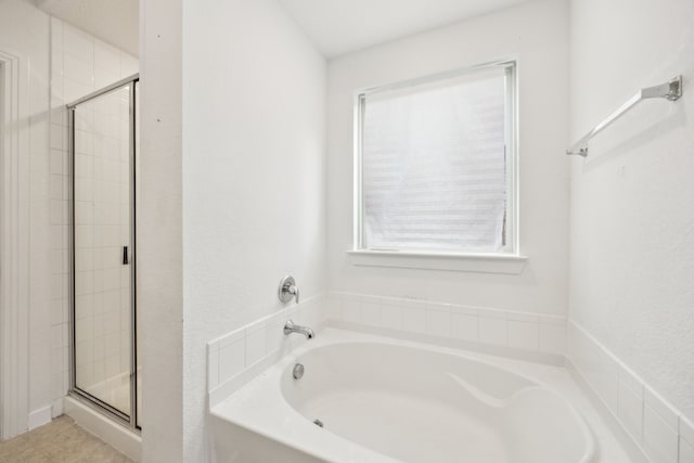 3903 Rochelle Ln, Forney, TX 75126 - bathroom featuring a stall shower and a bath