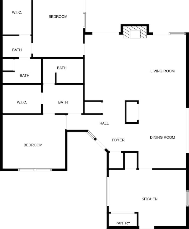 3410 Country Club Pl, Grand Prairie, TX 75052 - home floor plan