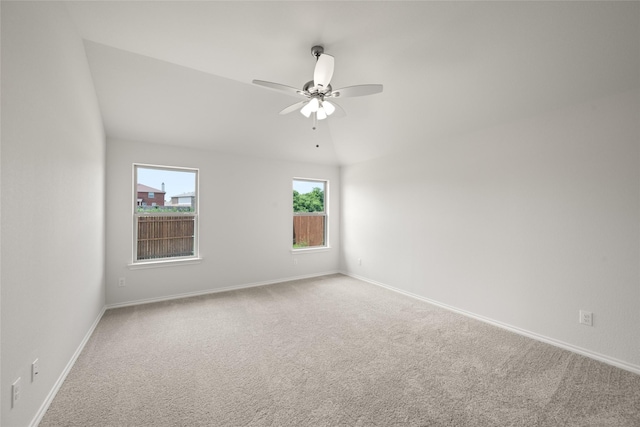9332 Bali Dr, Fort Worth, TX 76123 - carpeted empty room with ceiling fan and baseboards