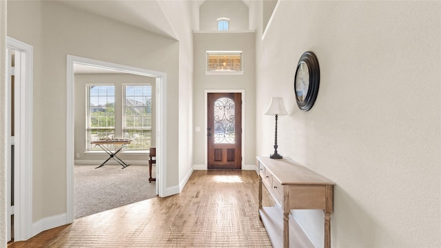 5100 Ambergate Ln, Sherman, TX 75092 - entrance foyer featuring baseboards and carpet flooring