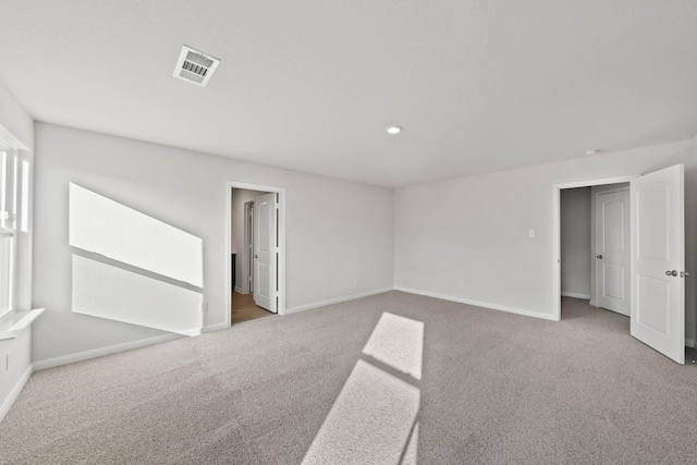 4702 Fillmore Dr, Greenville, TX 75401 - spare room featuring carpet flooring, baseboards, and recessed lighting