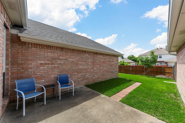 1409 Kingsley Dr, Allen, TX 75013 - view of yard featuring a patio