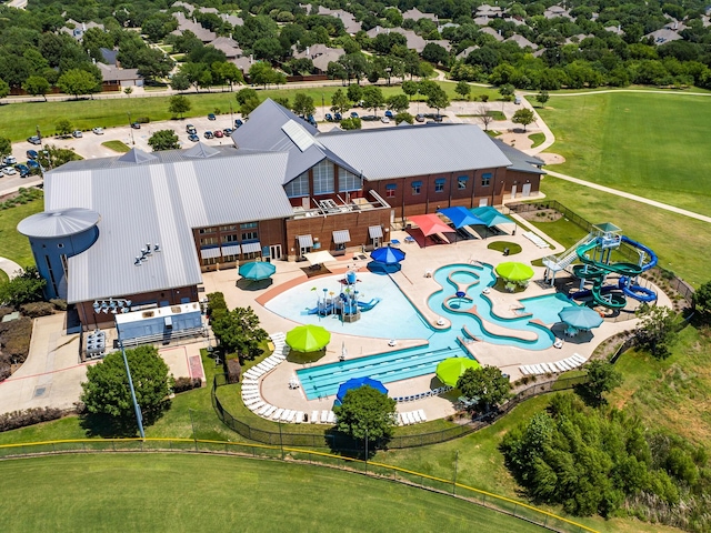 aerial view