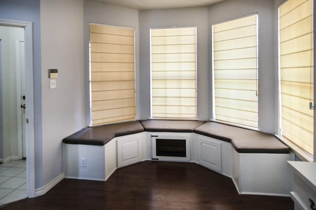 5315 Summit Knoll Trl, Sachse, TX 75048 - mudroom with dark wood-type flooring and baseboards