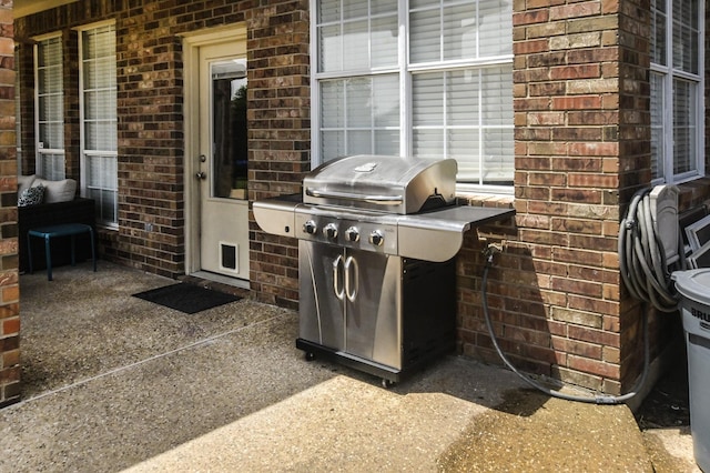 5315 Summit Knoll Trl, Sachse, TX 75048 - view of patio / terrace featuring a grill