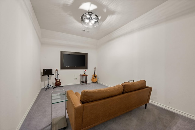 2901 Little Wonder Ln, Northlake, TX 76247 - living room with carpet floors and baseboards