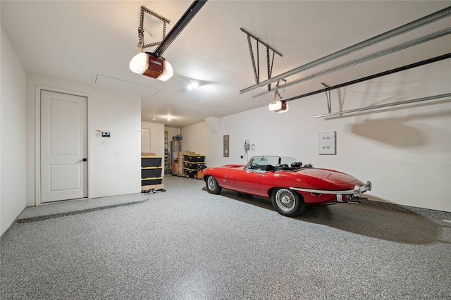 2901 Little Wonder Ln, Northlake, TX 76247 - garage with a garage door opener and electric panel
