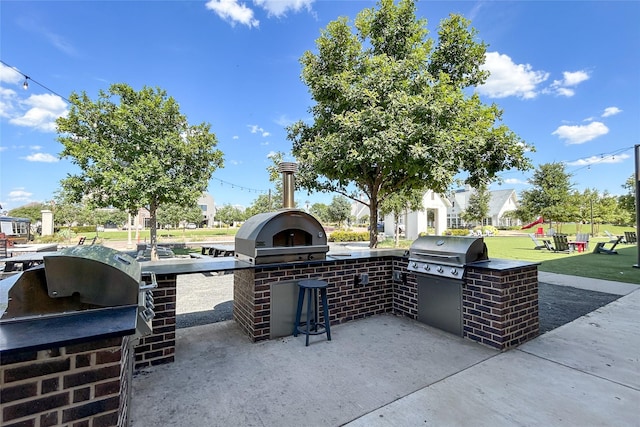 2901 Little Wonder Ln, Northlake, TX 76247 - view of patio featuring area for grilling