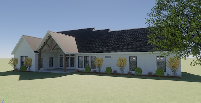 LOT11 Hemlock Pr Unit 1262, Brashear, TX 75420 - rear view of house with a patio area