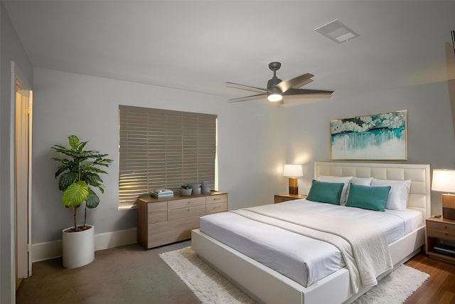 1524 Daywood Ln, Irving, TX 75061 - bedroom with a ceiling fan and baseboards