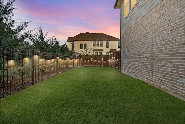 3536 E Cheney Ave, Celina, TX 75009 - view of yard at dusk