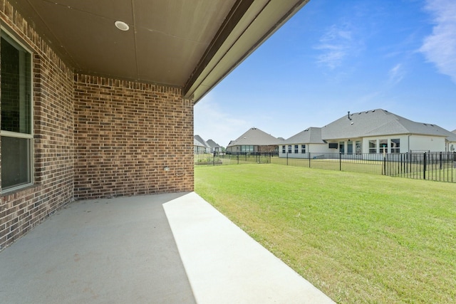 1038 Mickelson Dr, Granbury, TX 76048 - view of yard with a patio and a residential view