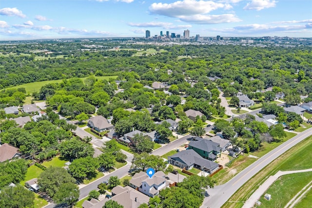 801 Edgefield Rd, Fort Worth, TX 76107 - drone / aerial view