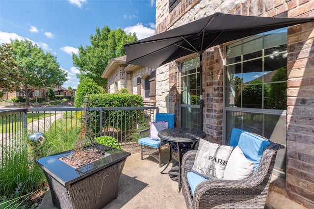 3075 Willow Grove Blvd Unit 1105, Mckinney, TX 75070 - view of patio / terrace