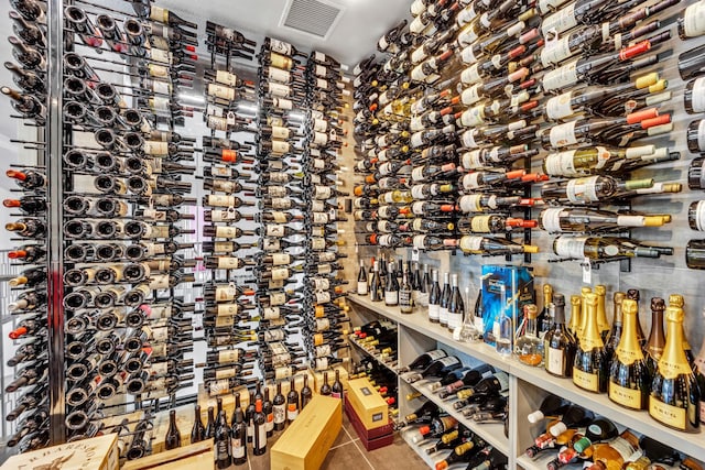 212 Saint Tropez Dr, Southlake, TX 76092 - wine cellar featuring tile patterned flooring
