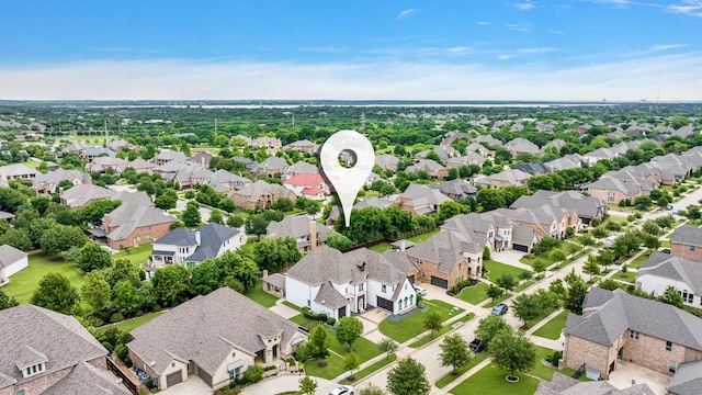 212 Saint Tropez Dr, Southlake, TX 76092 - aerial view of residential area