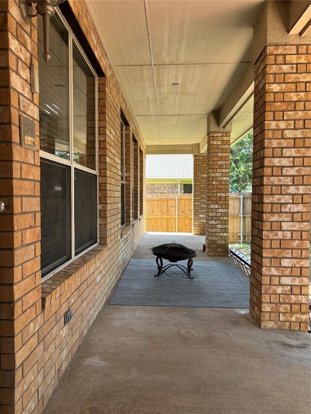 1435 Delta Dr, Cedar Hill, TX 75104 - view of patio featuring fence