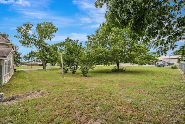 209 S Britton St, Tom Bean, TX 75489 - view of yard