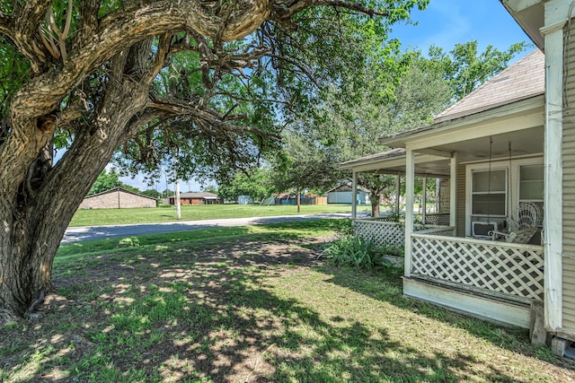 209 S Britton St, Tom Bean, TX 75489 - view of grassy yard