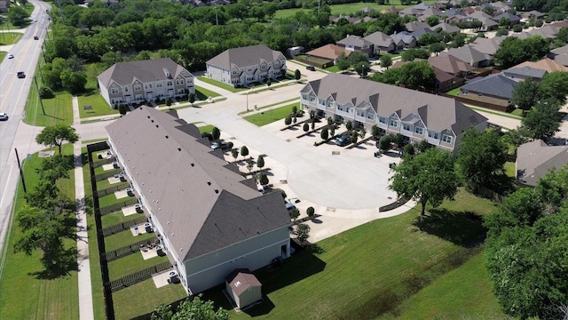 101 Springtree St, Denton, TX 76209 - aerial perspective of suburban area