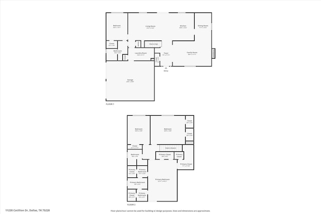 11230 Cotillion Dr, Dallas, TX 75228 - room layout