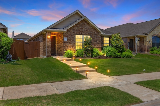 3010 Rosemount Ln, Forney, TX 75126 - view of front of home featuring brick siding