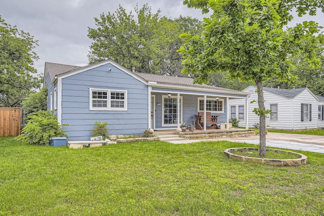 view of front of house featuring a porch