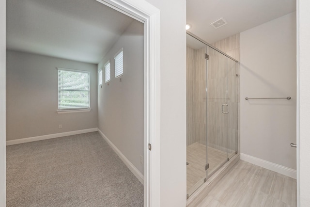 9553 Thorncrown Ln, Fort Worth, TX 76179 - full bath with a shower stall and baseboards