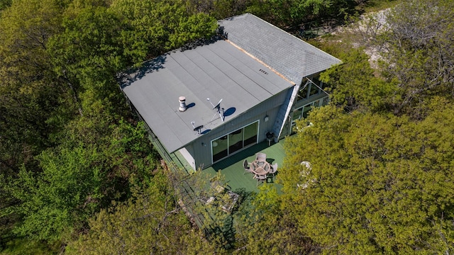 1867 Chaparral Dr, Gainesville, TX 76240 - aerial view of property and surrounding area