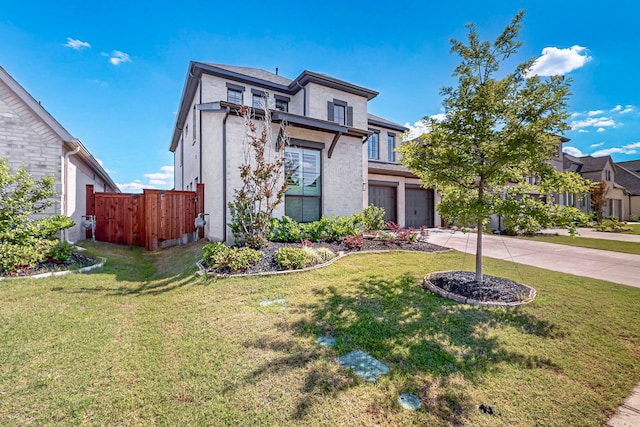 3932 Linear, Celina, TX 75078 - view of front of property featuring concrete driveway and an attached garage