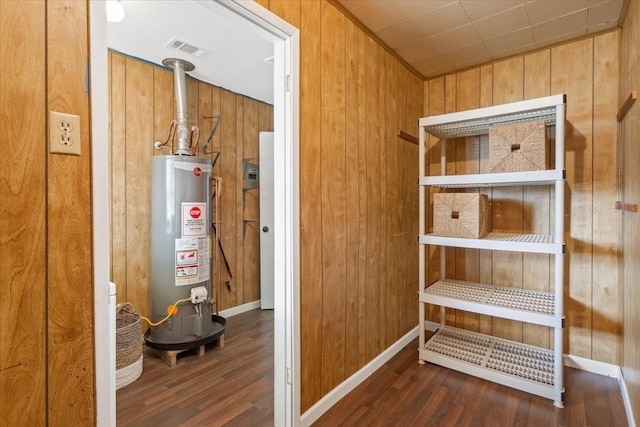 storage with gas water heater