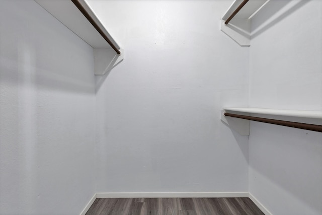7357 Channel View Dr, Fort Worth, TX 76133 - walk in closet featuring dark wood-style floors