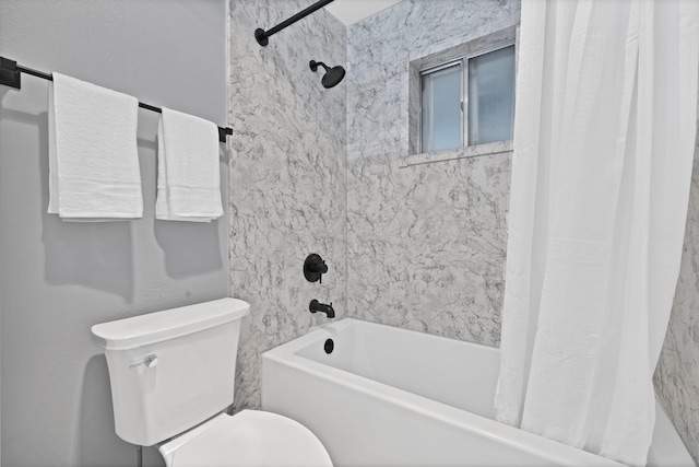 7357 Channel View Dr, Fort Worth, TX 76133 - full bath with shower / bath combination with curtain and toilet
