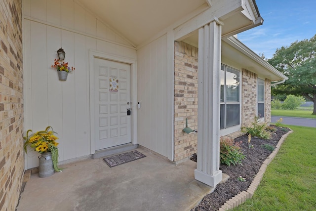 7357 Channel View Dr, Fort Worth, TX 76133 - view of exterior entry with brick siding
