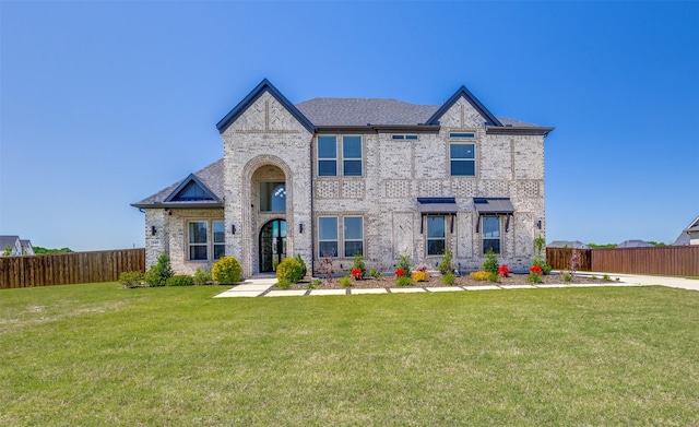 145 Chisolm Trl, Pottsboro, TX 75076 - view of front of property with brick siding
