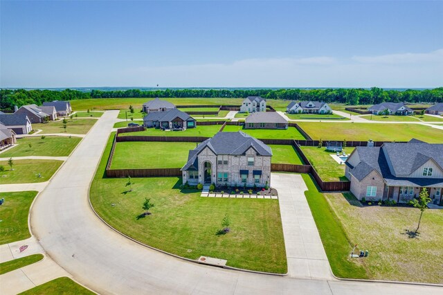 145 Chisolm Trl, Pottsboro, TX 75076 - aerial view of residential area