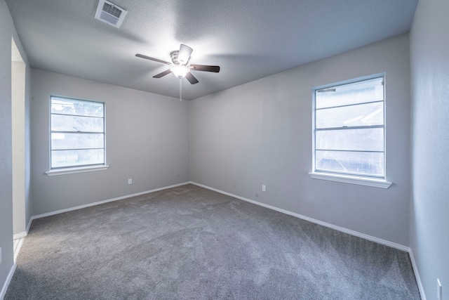 1725 Camara Ct, Grand Prairie, TX 75051 - empty room featuring carpet, ceiling fan, and baseboards