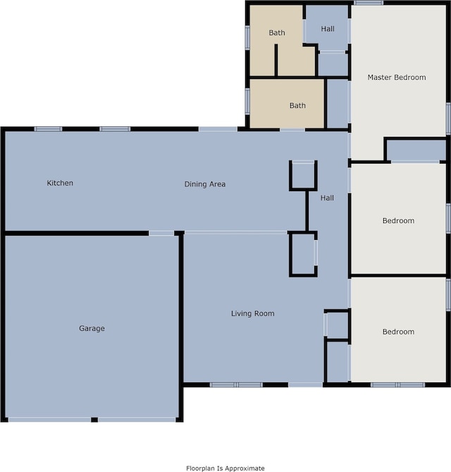 1725 Camara Ct, Grand Prairie, TX 75051 - property floor plan
