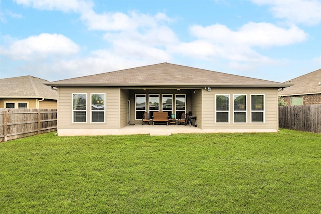 7314 Boulder Star Way, Temple, TX 76502 - back of property with a patio area