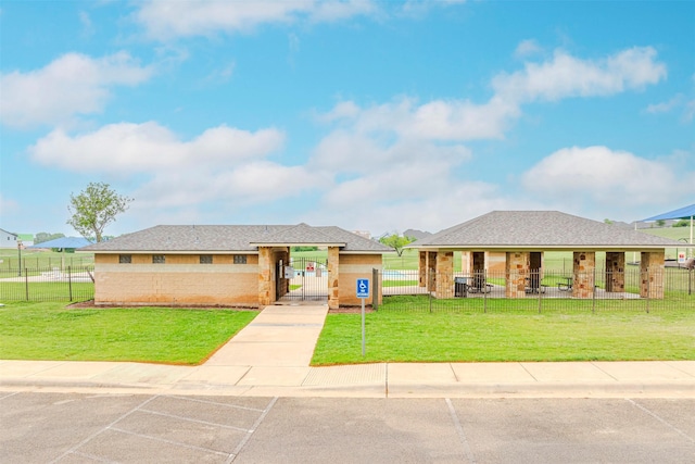 7314 Boulder Star Way, Temple, TX 76502 - view of front of property featuring a gate