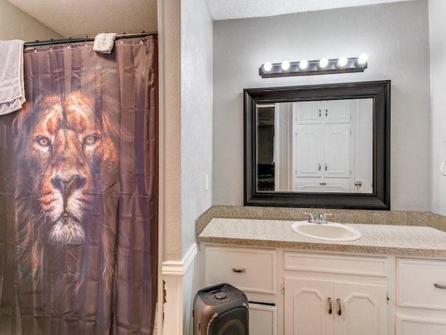 508 Billie Ruth Ln, Hurst, TX 76053 - bathroom featuring vanity and a shower with curtain