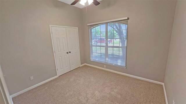 7305 Moon Ridge Ct, Fort Worth, TX 76133 - carpeted empty room with a ceiling fan and baseboards