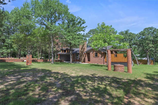 401 Tangle Dr, Tool, TX 75143 - view of grassy yard